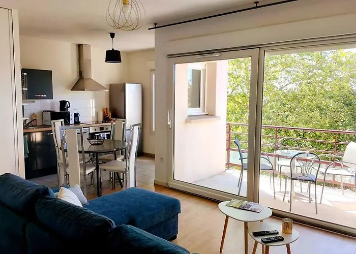 Avec Terrasse Et Parking Prive 公寓 勒芒