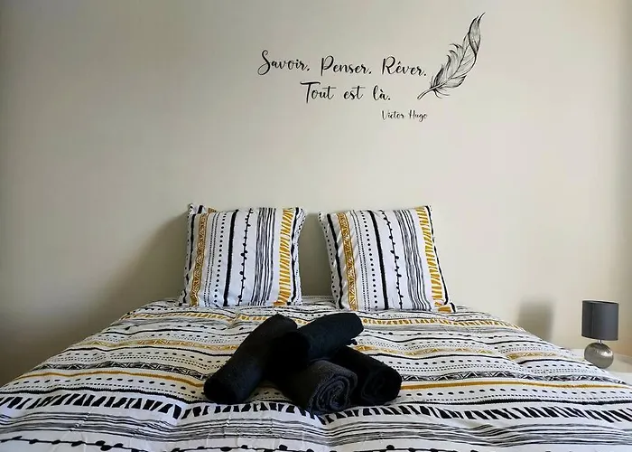 Avec Terrasse Et Parking Prive 公寓 勒芒