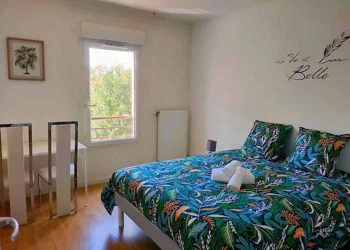 Avec Terrasse Et Parking Prive 公寓 勒芒